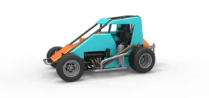 Midget car Scale 1:25