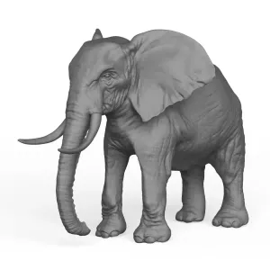3D Printable Elephant