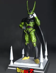 Dragon Ball Z Perfect Cell 3D STL Model