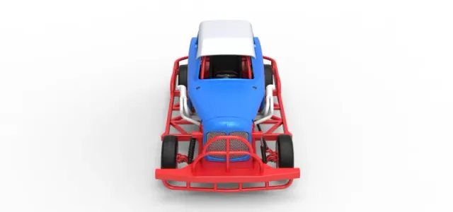 New Zealand Vintage Stock car Scale 1:25 — Фото 8 из 25