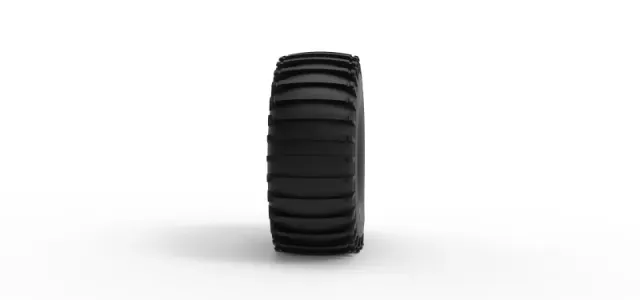 Trom tire 1 deflated Scale 1:25 — Фото 3 из 9