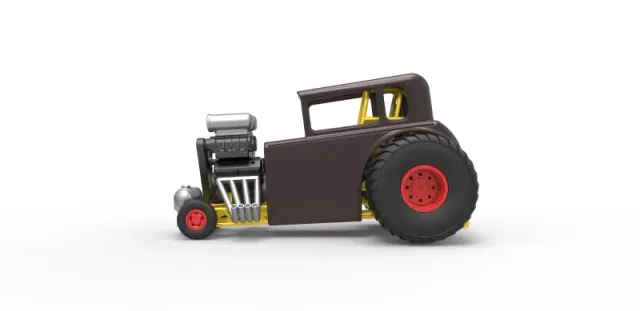 Diecast Mini Rod pulling tractor 5 Scale 1:25 — Image 6 of 31