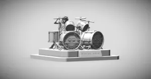 steven adler GNR - 3d printing
