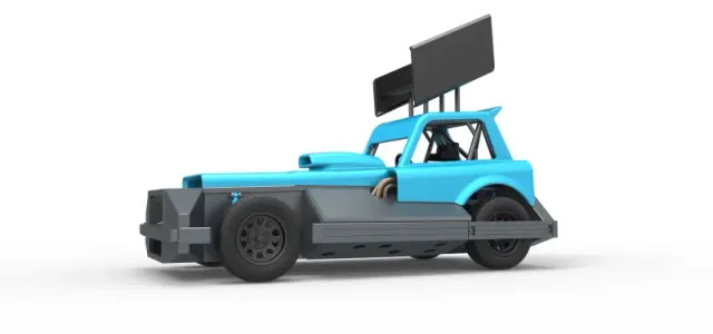 New Zealand Superstock car Version 3 Scale 1:25 — Фото 2 из 31