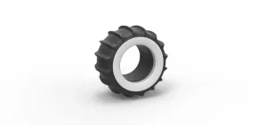 Diecast Dune buggy Whitewall rear tire Version 1 Scale 1:25