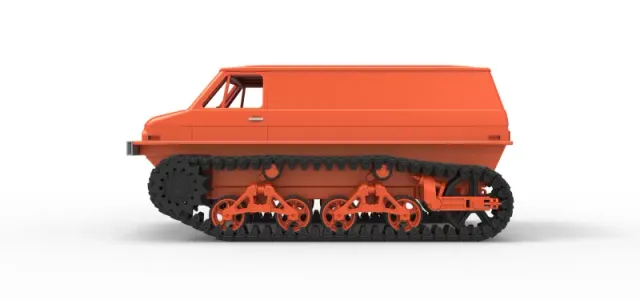 Vintage Monster tank Version 3 Scale 1:25 — Image 6 of 31