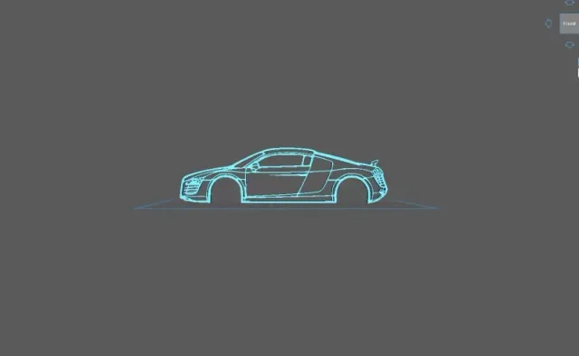 Audi - R8 2007 Wall Art