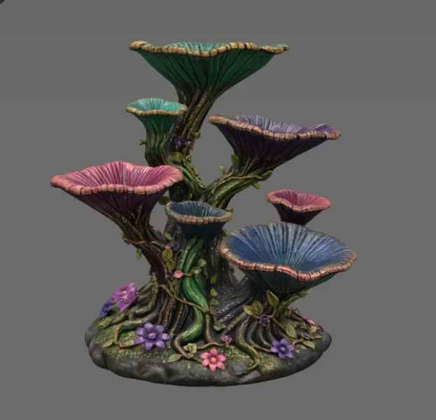 Enchanted Floral Tree Organizer STL File for 3D Print — Фото 12 из 16