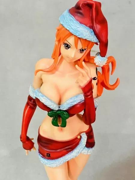 Nami Red Santa One Piece Figure Christmas 3D STL Print Model — Фото 6 из 11