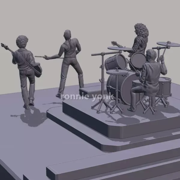 Freddie Mercury - Queen 3D printing — Image 6 of 12