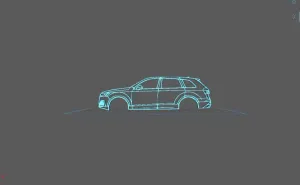 Audi - SQ7 2020 Wall Art