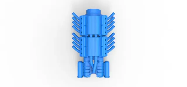 Diecast engine 2 V8 Version 7 Scale 1:25 — Фото 7 из 20