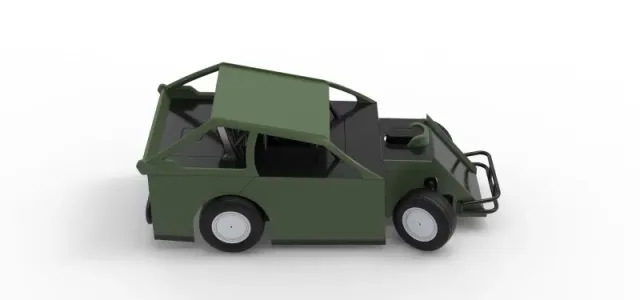Mod Lite Race car while turning Version 2 Scale 1:25 — Фото 23 из 28