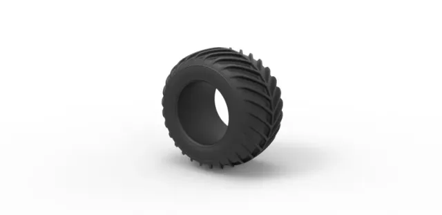 Diecast Dune buggy rear tire 24 Scale 1:25 — Image 7 of 9