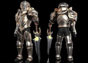 Anduin Wrynn Full Armor Set 3D Model, STL File Resin Printing