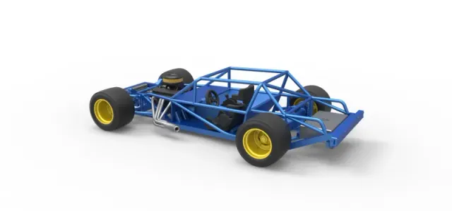 Vintage Asphalt Modified stock car Base Scale 1:25 — Image 12 of 29