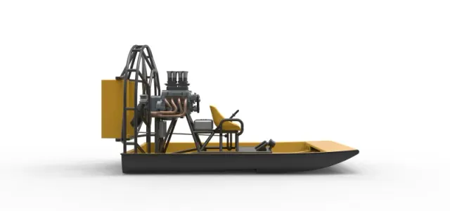 Drag racing Airboat Scale 1:25 — Image 20 of 31