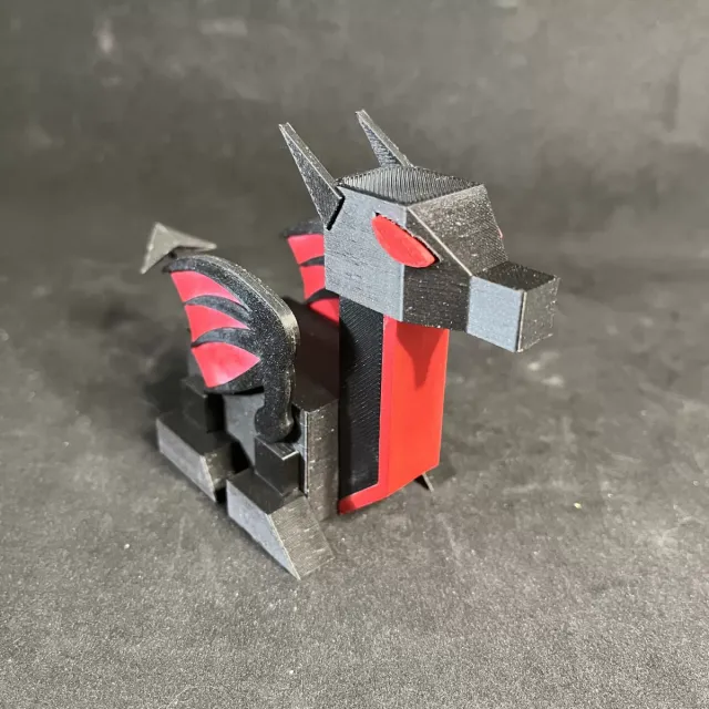 Low Poly Baby RoboDragon — Фото 10 из 10
