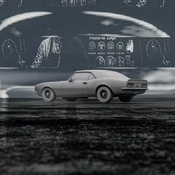 Chevrolet Camaro SS 1967 – 3D Printable Car Model — Фото 5 из 9