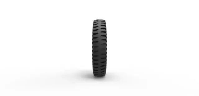 Diecast military tire 7 Scale 1 to 10 — Image 4 of 8