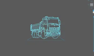 Truck - Mercedes Benz Wall Art