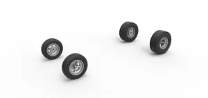 Wheel Set of Gasser Scale 1:25