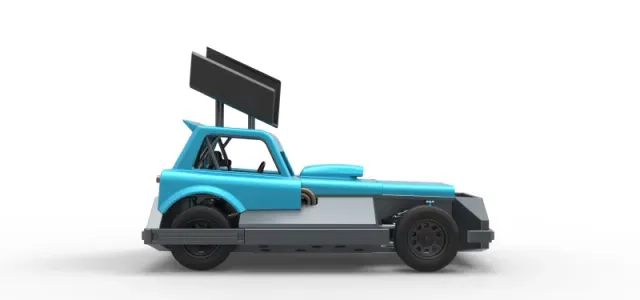 New Zealand Superstock car Version 3 Scale 1:25 — Фото 22 из 31
