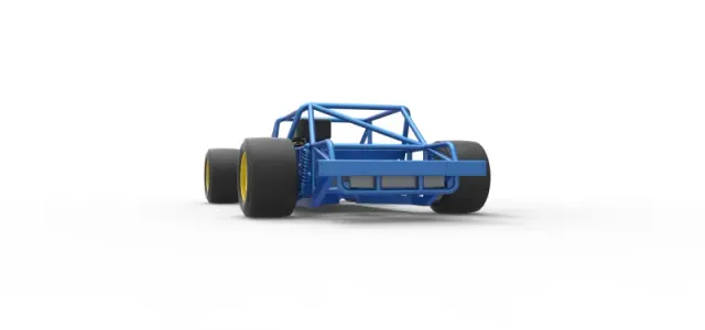 Vintage Asphalt Modified stock car Base Scale 1:25 — Image 15 of 29