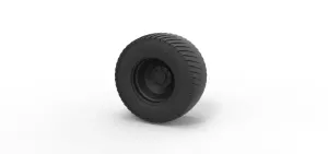 Diecast Rear wheel from Pulling tractor