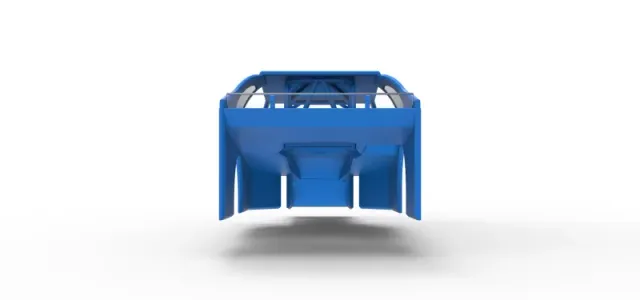 Shell of Northeast Dirt Modified stock car Version 2 Scale 1:25 — Фото 12 из 24
