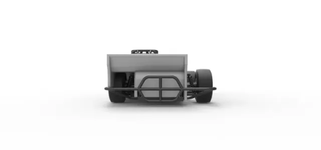 Small Block Supermodified race car Scale 1:25 — Image 16 of 31