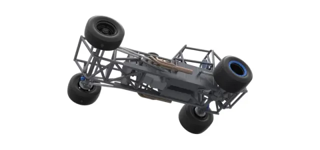 Vintage Dirt Modified stock car Base Version 5 Scale 1:25 — Фото 3 из 27