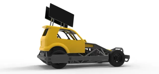 New Zealand Superstock car Version 5 Scale 1:25 — Фото 21 из 30