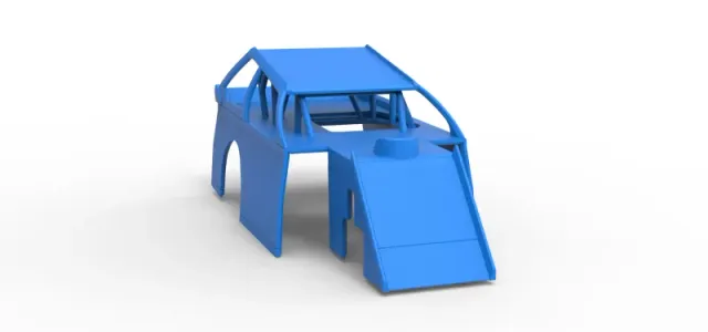 Shell of Mod Lite Race car Version 2 Scale 1:25 — Фото 16 из 20