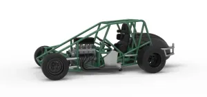 Pavement Silver Crown Car Base Scale 1:25