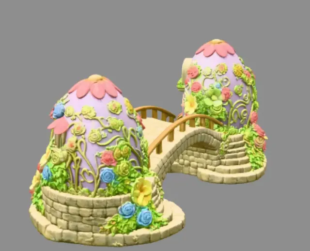 Eggbridge – Fantasy Easter Egg Bridge | 3D Printable — Фото 5 из 12