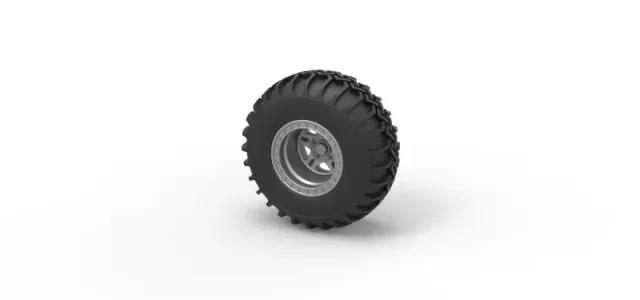 Wheel of Uphill Sand Racing Dragster Version 2 Scale 1:25 — Фото 7 из 11