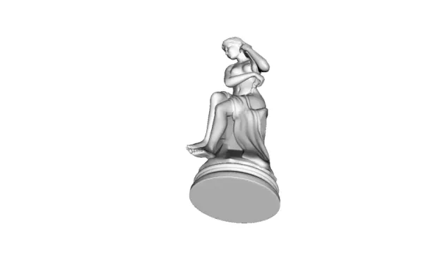 Sculpture of a Sitting Woman — Фото 2 из 3