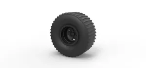 Diecast Rear wheel from Dirt dragster