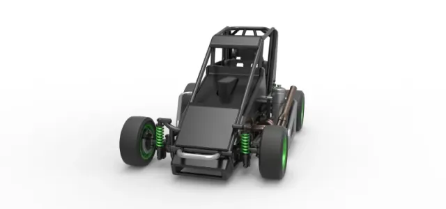 Pavement Midget car Scale 1:25 — Фото 5 из 31
