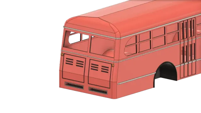 1:14 Ford 49B Bus TAMIYA RC MODELLBAU — Image 9 of 15