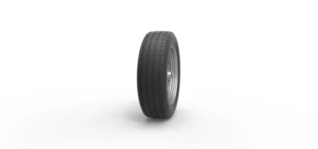 Front wheel of Vintage Funny Car Scale 1:25 — Фото 3 из 10