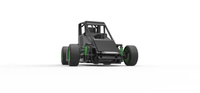 Pavement Midget car Scale 1:25 — Фото 27 из 31