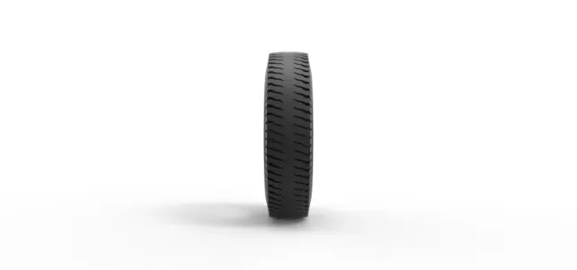 Semi truck tire 8 Scale 1:25 — Фото 4 из 9