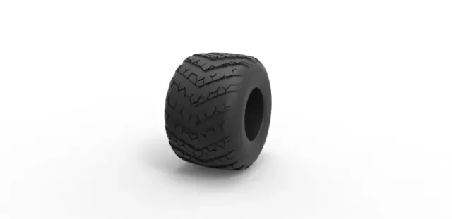 Diecast Monster Jam tire 12 Scale 1:25 — Фото 3 из 9