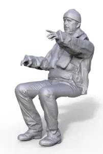 Driver figure for ship model DGZRS