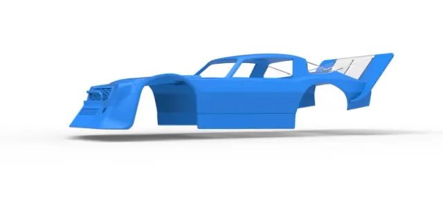 Shell of Vintage Dirt late model Race car Version 3 Scale 1:25 — Фото 2 из 19