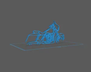 Harley Davidson - StreetGlide Wall Art