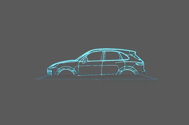 Porsche - Cayenne Wall Art — Image 2 of 2