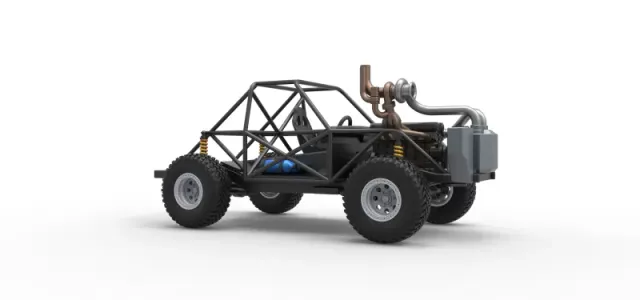 Uphill Sand Racing Dragster Base Scale 1:25 — Фото 23 из 29
